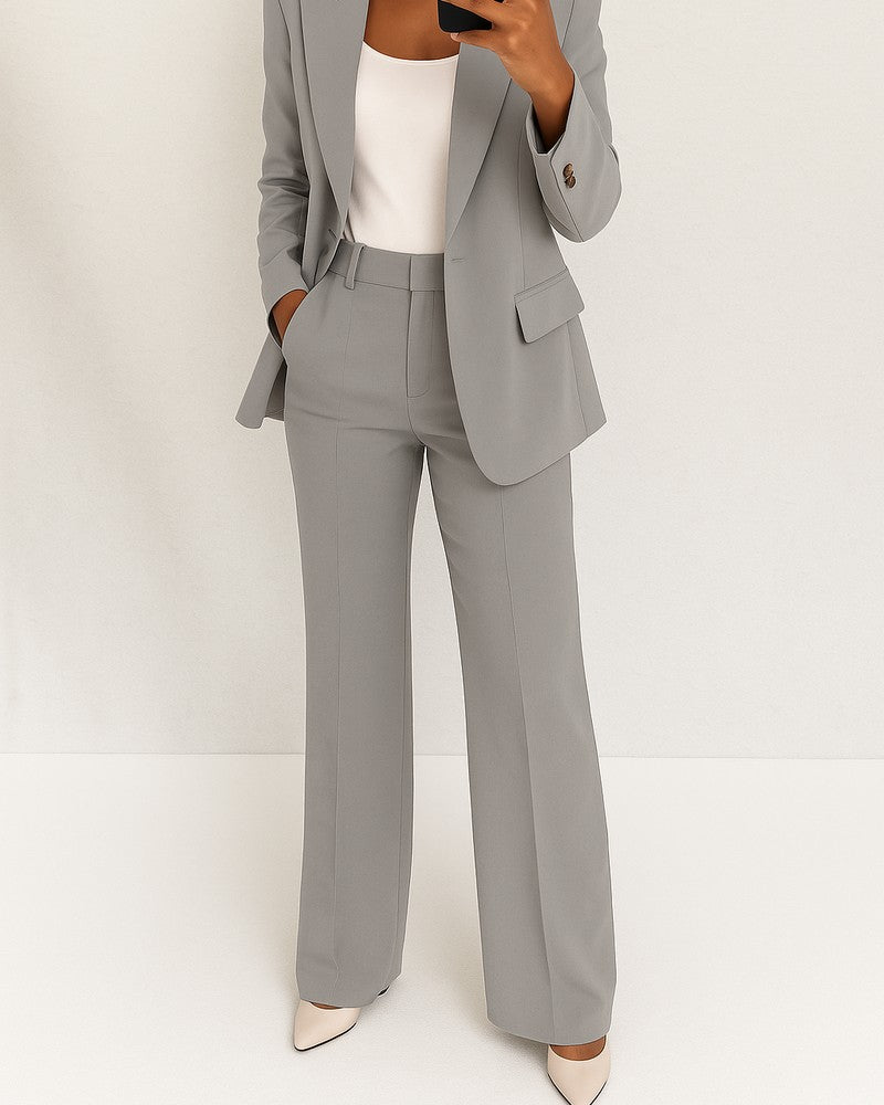 Marcelline Relaxed Tailored Suit Set