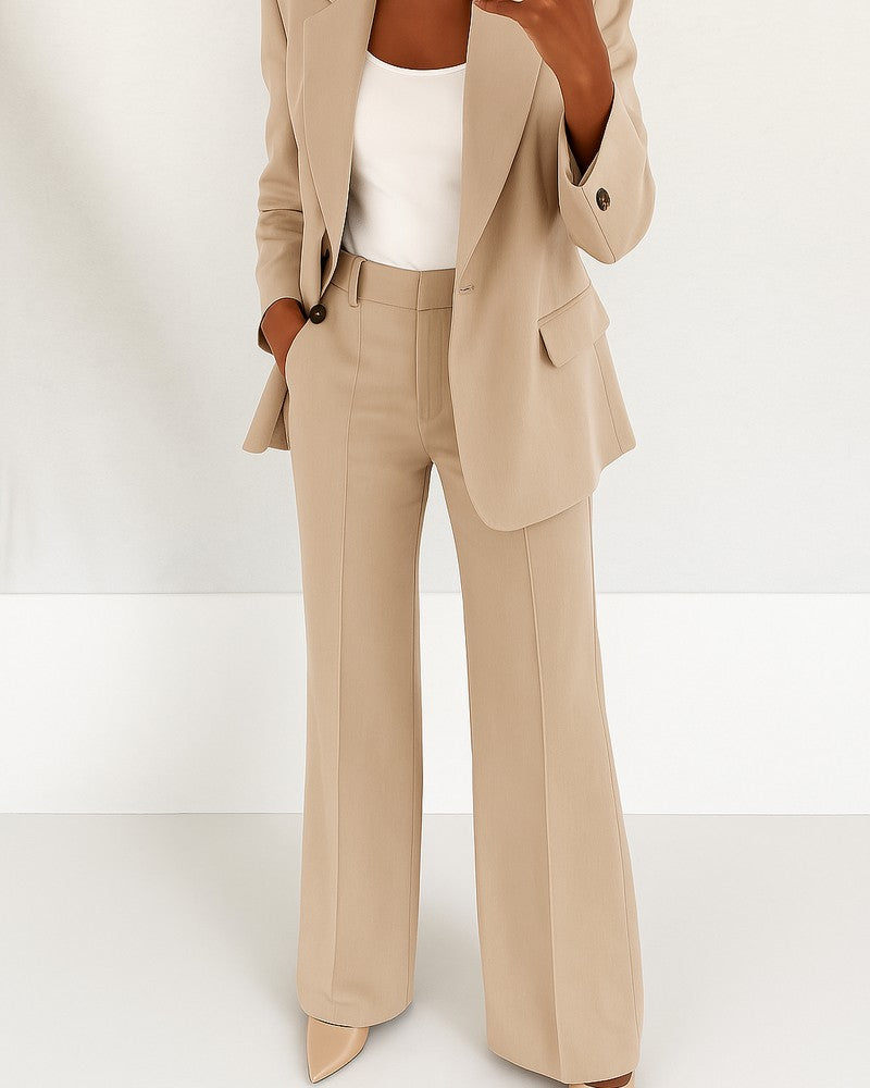 Marcelline Relaxed Tailored Suit Set