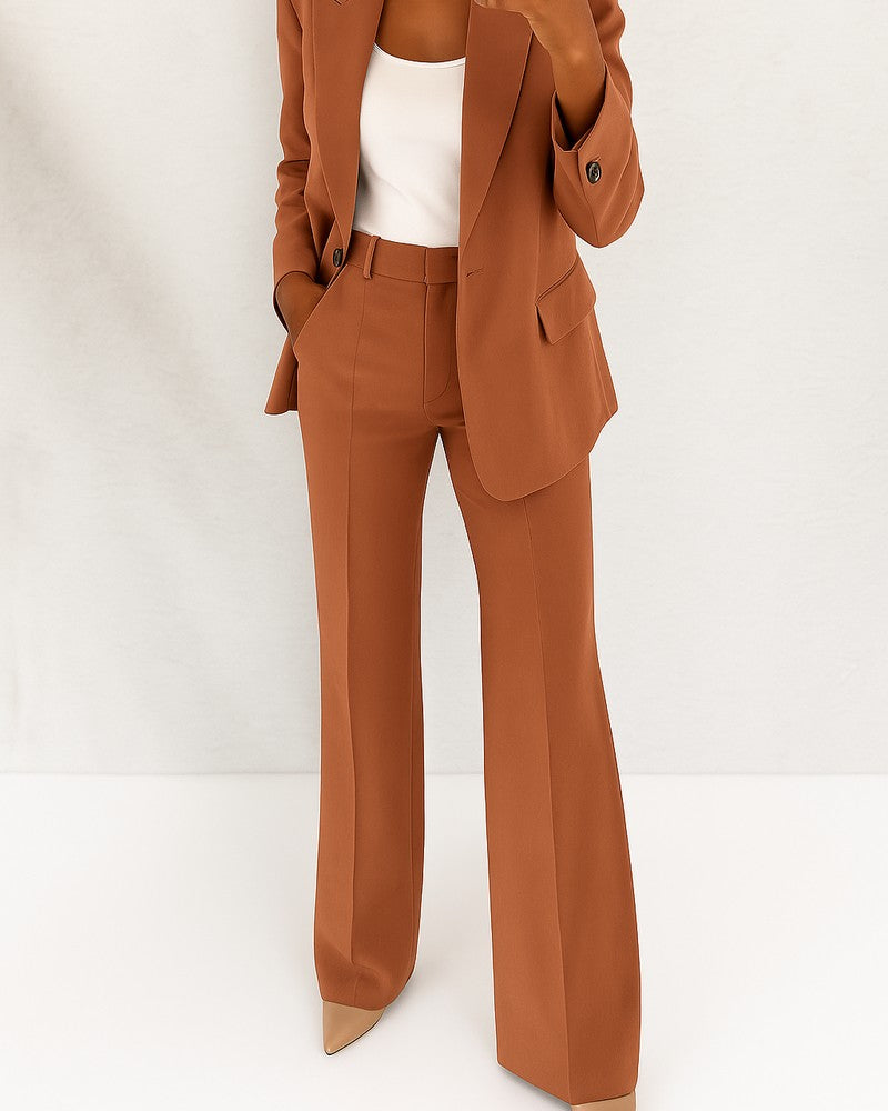 Marcelline Relaxed Tailored Suit Set