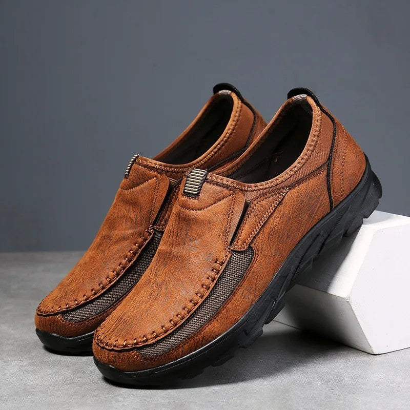 Arvello Relaxed Slip-On Comfort Loafers