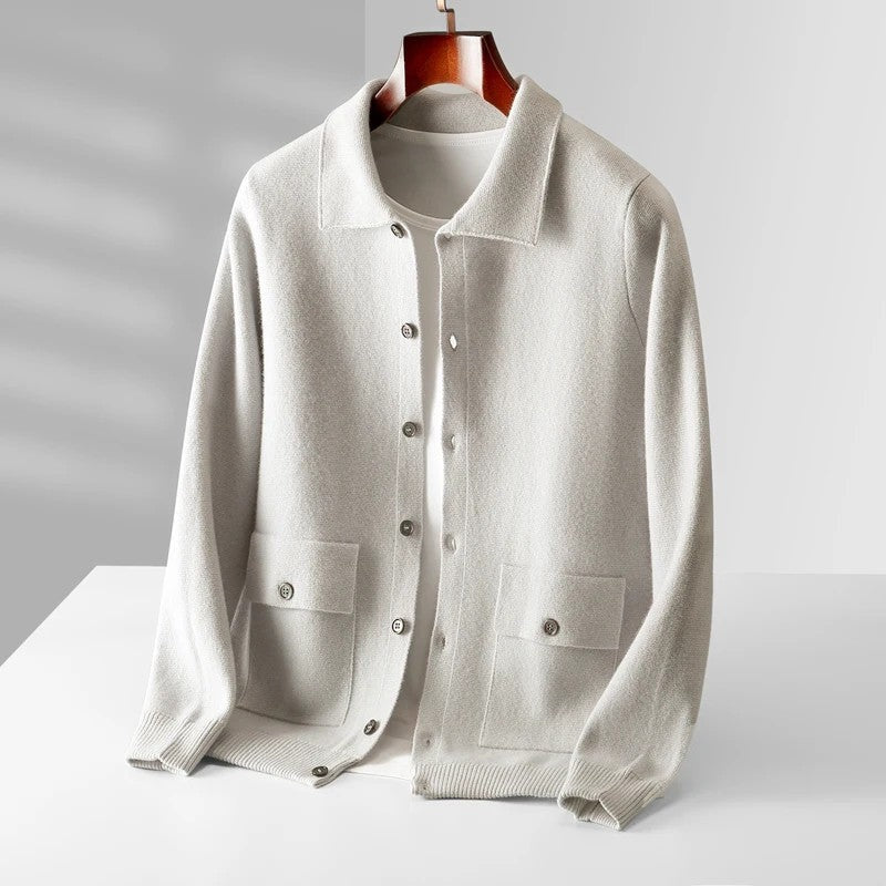 Avion Relaxed 100% Cashmere Cardigan