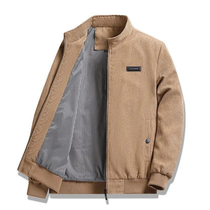 Carvello Corduroy Bomber Lightweight Jacket
