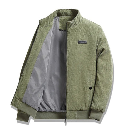 Carvello Corduroy Bomber Lightweight Jacket
