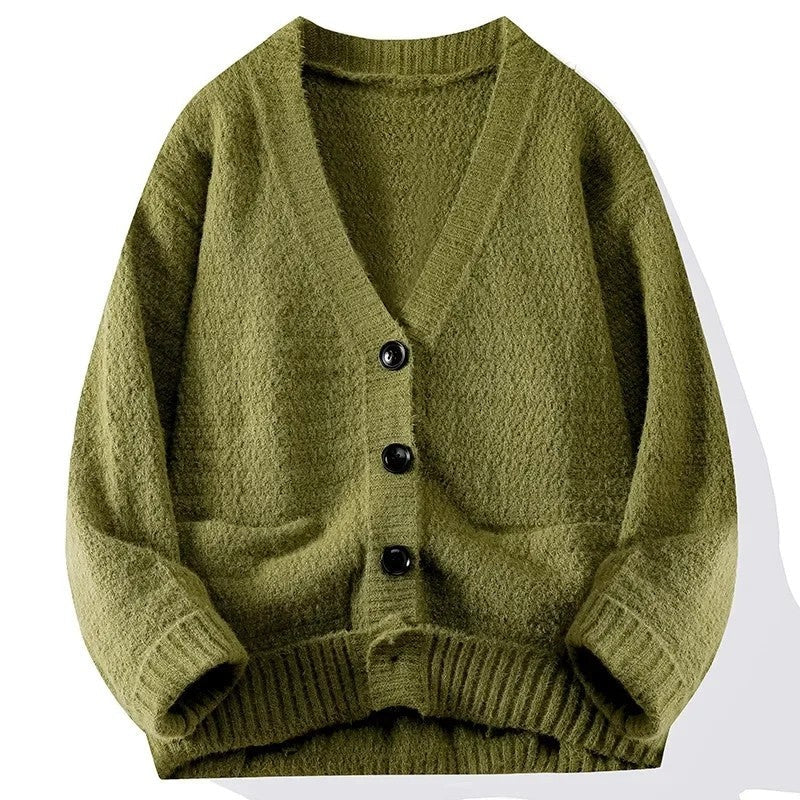 Derivo Relaxed Textured Knit Cardigan