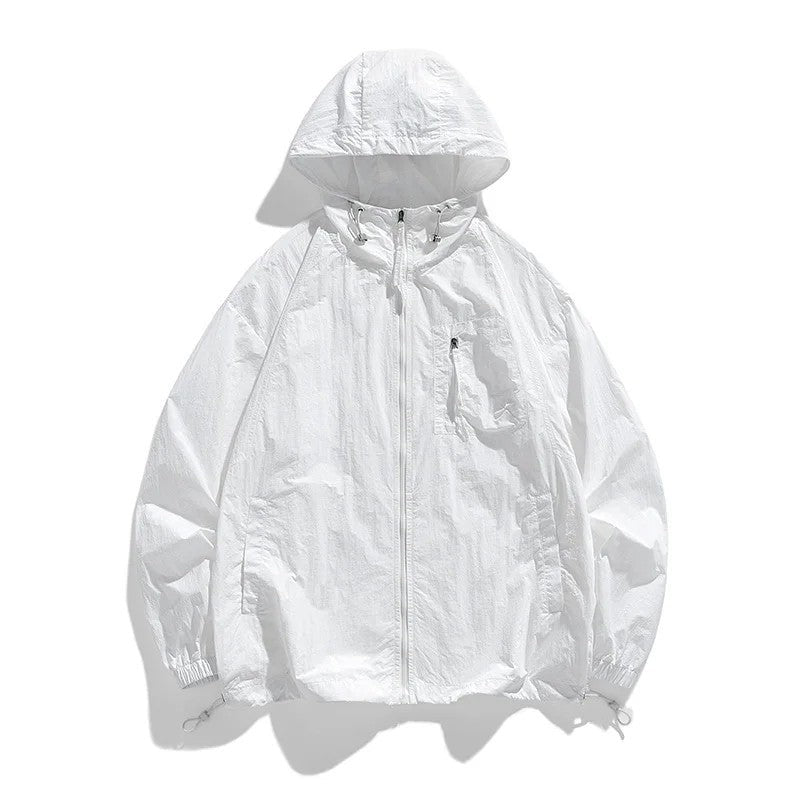 Dervik Lightweight Hooded Windbreaker Jacket