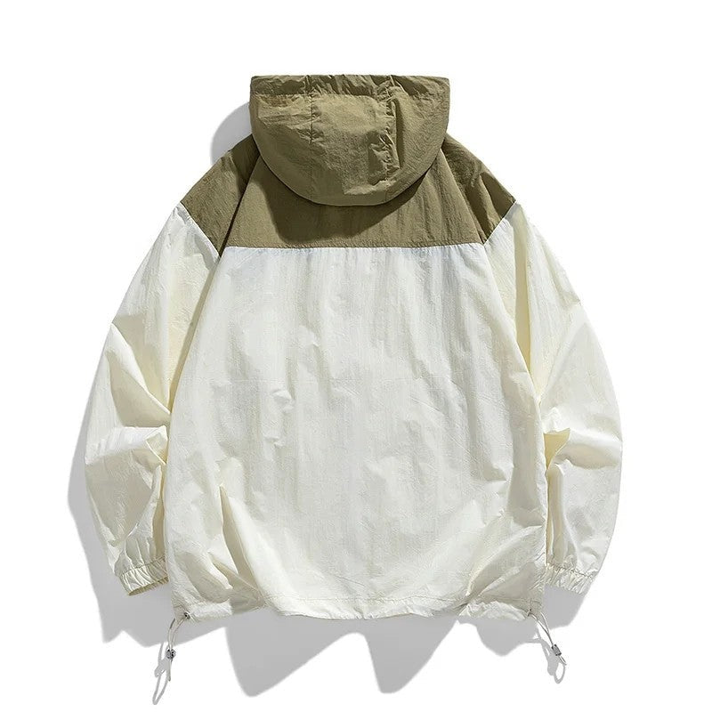Dervik Lightweight Hooded Windbreaker Jacket