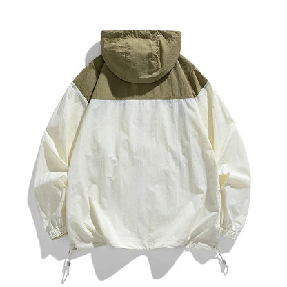 Dervik Lightweight Hooded Windbreaker Jacket
