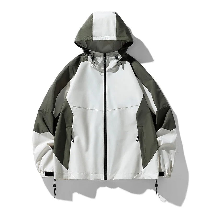 Dorell Colorblock Hooded Windbreaker Jacket
