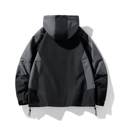 Dorell Colorblock Hooded Windbreaker Jacket