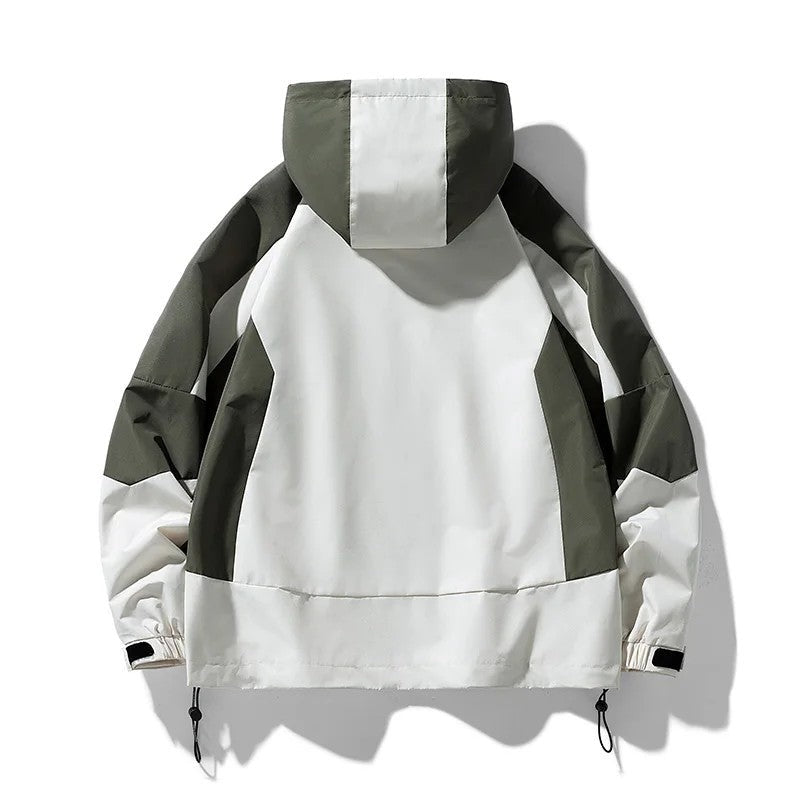 Dorell Colorblock Hooded Windbreaker Jacket