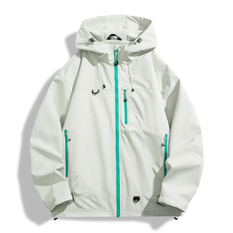 Drevik Lightweight Hooded Windbreaker Jacket