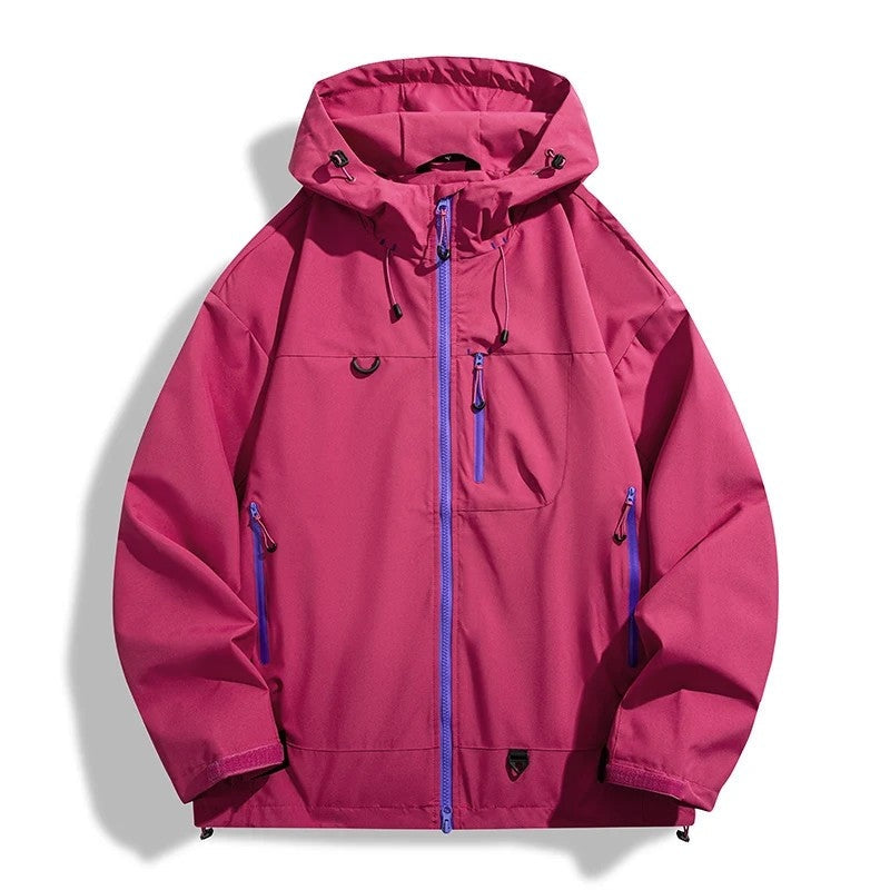 Drevik Lightweight Hooded Windbreaker Jacket