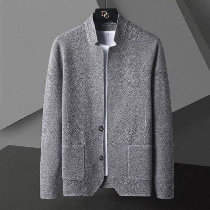 Duvane Textured Knit Casual Blazer