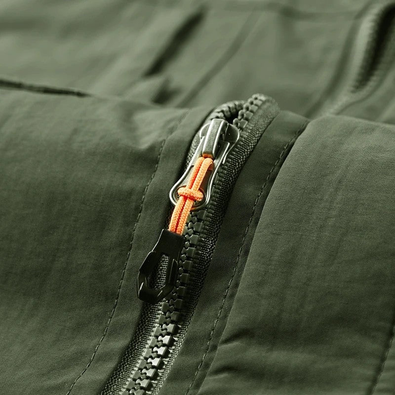Plus Size Lareon Utility Hooded Field Jacket