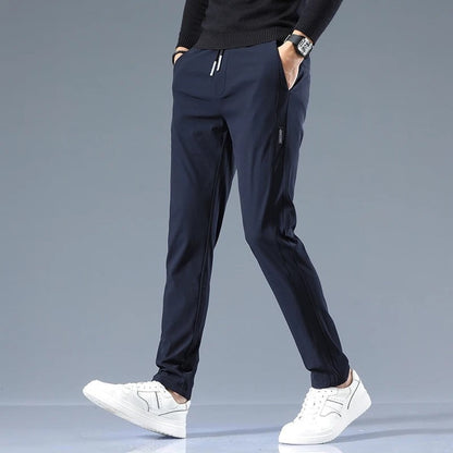 Lazaro Relaxed Drawstring Tapered Pants