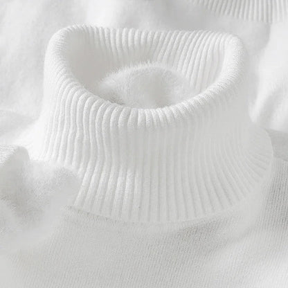 Lazaro Ribbed Knit Turtleneck Sweater