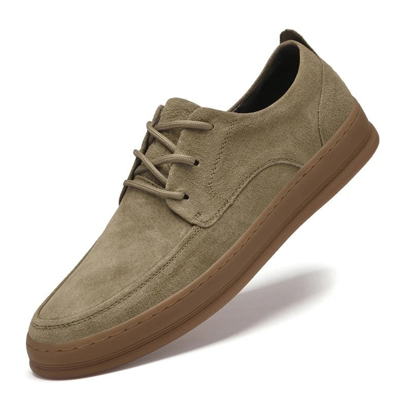 Lunari Relaxed Low-Top Lace-Up Shoe