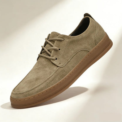 Lunari Relaxed Low-Top Lace-Up Shoe