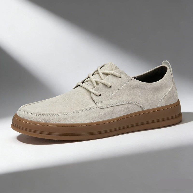 Lunari Relaxed Low-Top Lace-Up Shoe