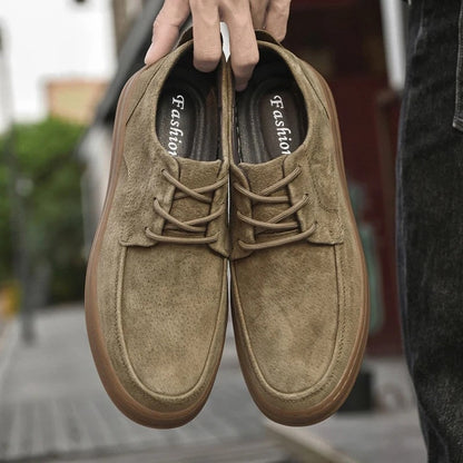 Lunari Relaxed Low-Top Lace-Up Shoe