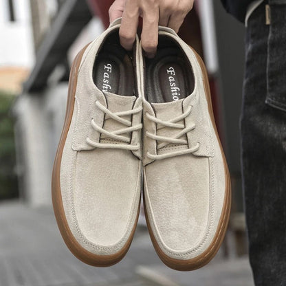 Lunari Relaxed Low-Top Lace-Up Shoe