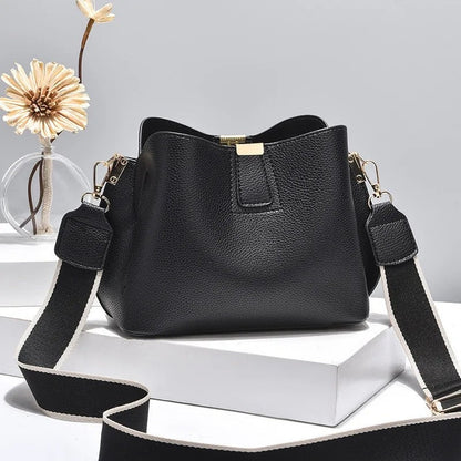 Lunero Textured Crossbody Shoulder Bag