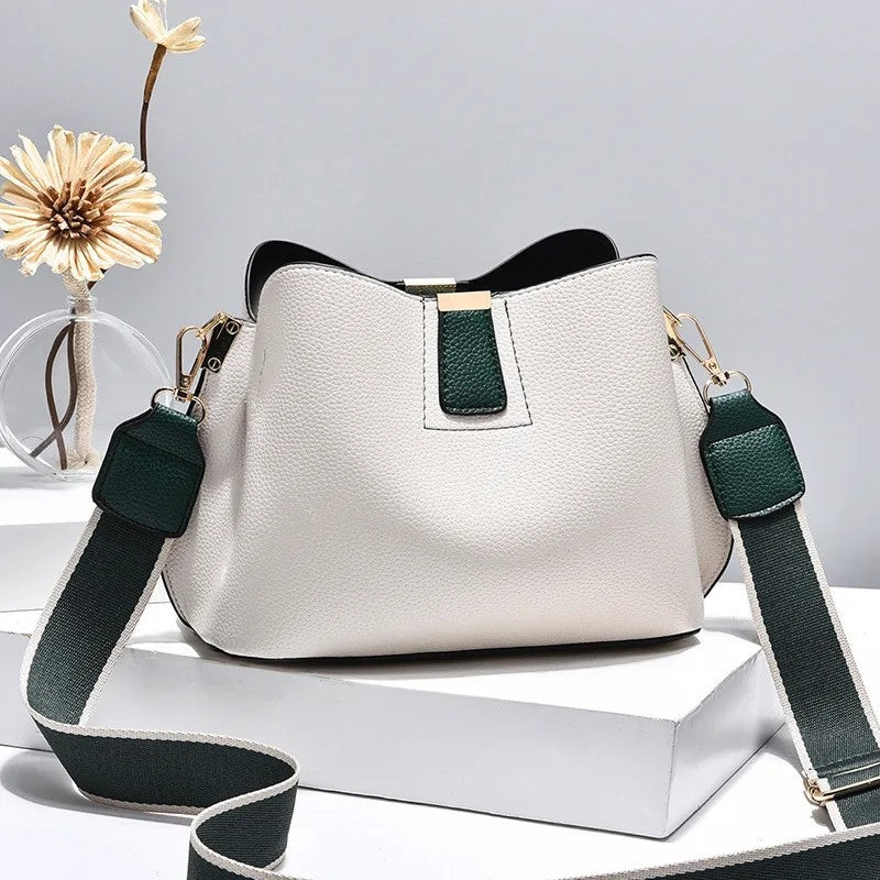 Lunero Textured Crossbody Shoulder Bag