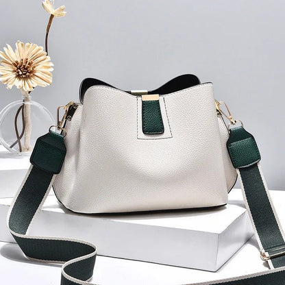 Lunero Textured Crossbody Shoulder Bag