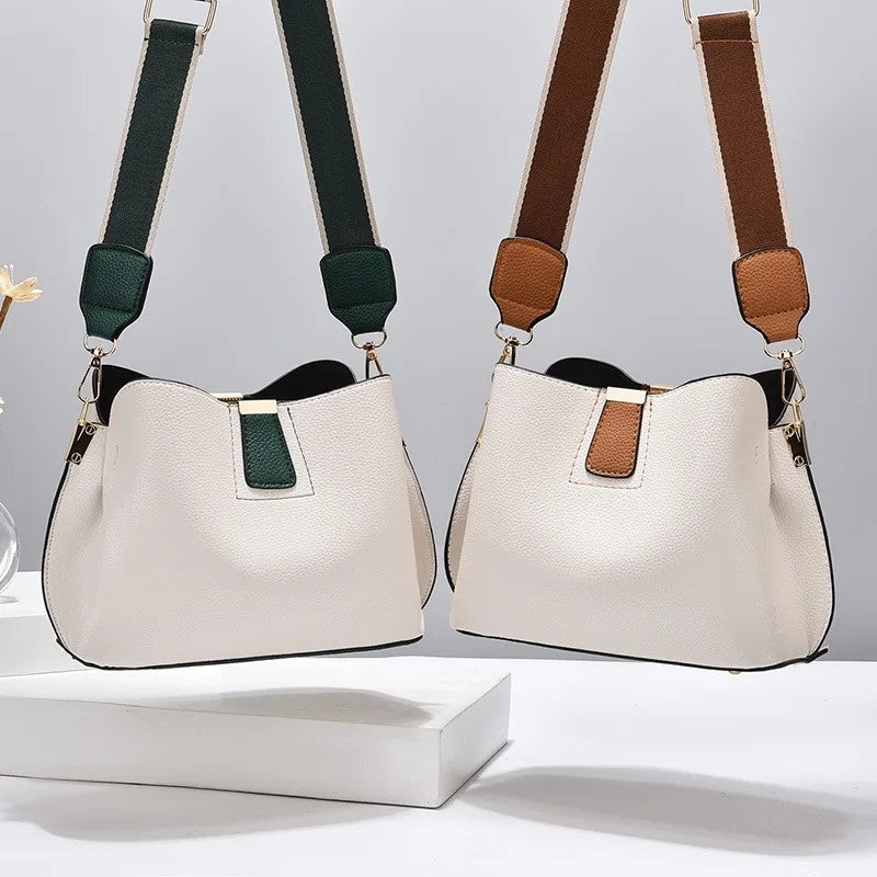 Lunero Textured Crossbody Shoulder Bag