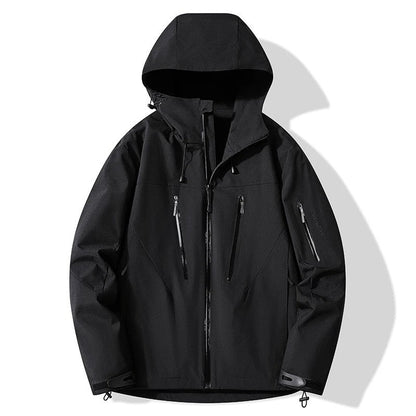 Lunvik Waterproof Hooded Shell Jacket