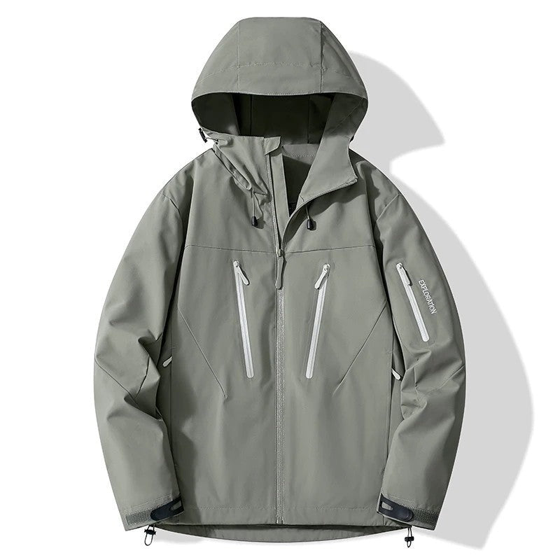Lunvik Waterproof Hooded Shell Jacket