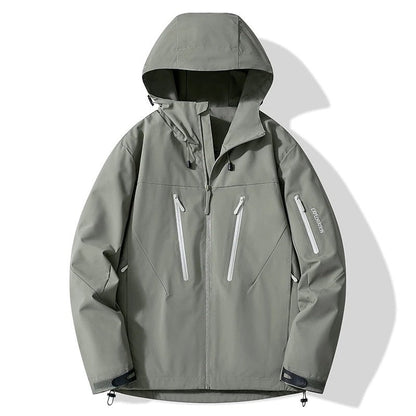 Lunvik Waterproof Hooded Shell Jacket