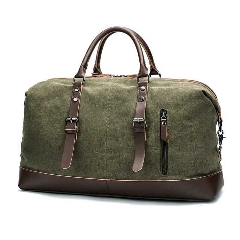 Maretti Weekender Canvas Travel Duffel Bag