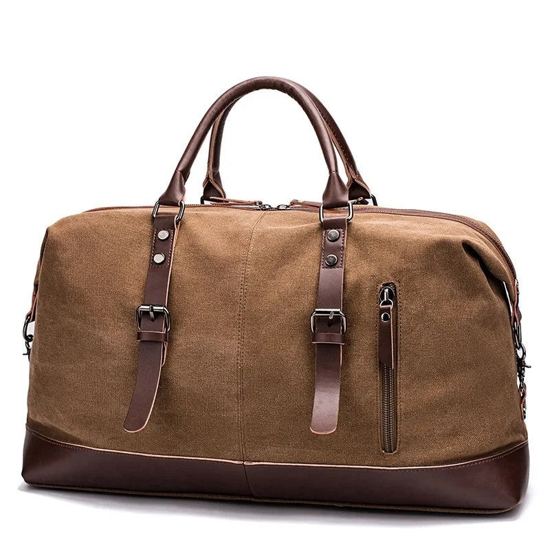 Maretti Weekender Canvas Travel Duffel Bag