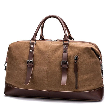 Maretti Weekender Canvas Travel Duffel Bag