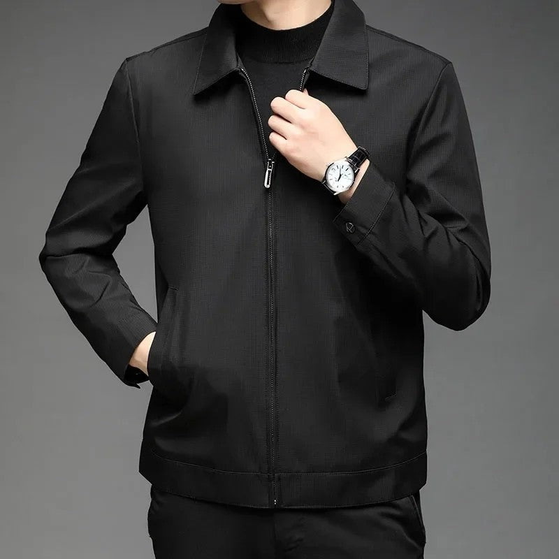 Marvion Relaxed Zip Collar Jacket