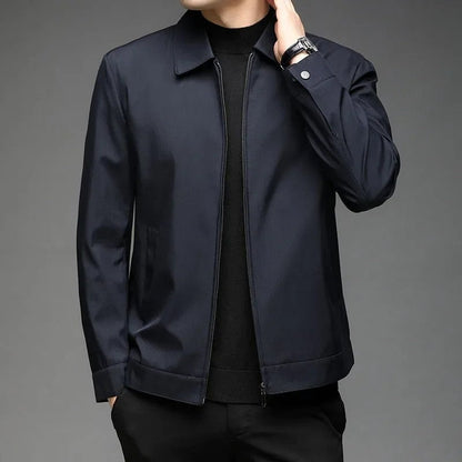 Marvion Relaxed Zip Collar Jacket