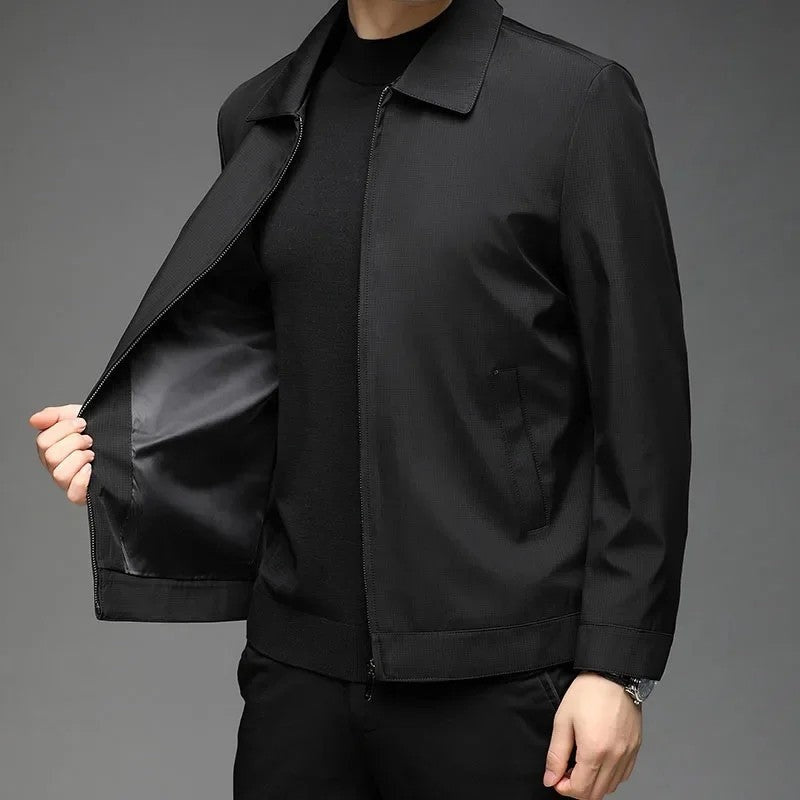 Marvion Relaxed Zip Collar Jacket