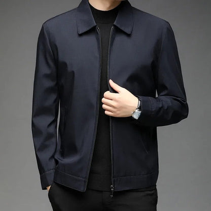 Marvion Relaxed Zip Collar Jacket