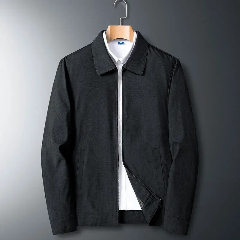 Marvion Relaxed Zip Collar Jacket