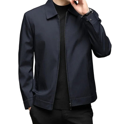 Marvion Relaxed Zip Collar Jacket