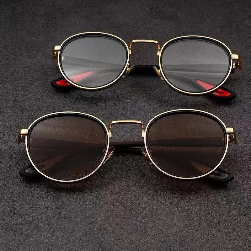 Milano Round Metal Frame Sunglasses