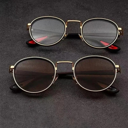 Milano Round Metal Frame Sunglasses