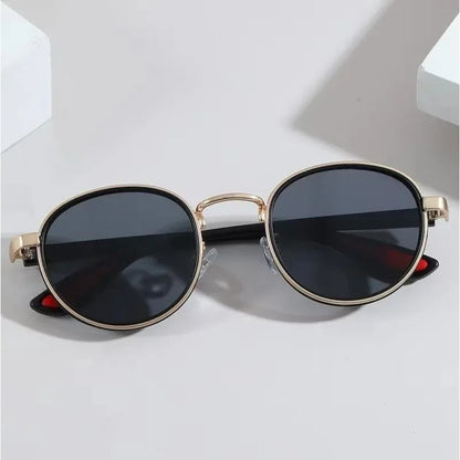 Milano Round Metal Frame Sunglasses