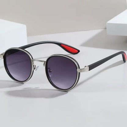 Milano Round Metal Frame Sunglasses