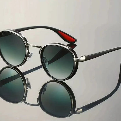 Milano Round Metal Frame Sunglasses