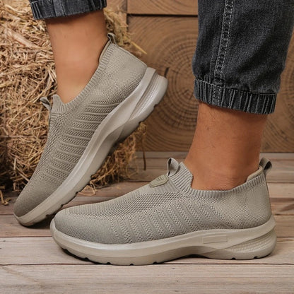 Navaro Knit Slip-On Walking Sneakers