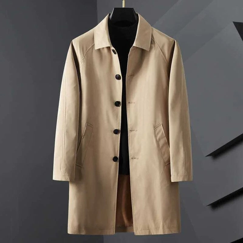 Navaro Relaxed Modern Trench Coat