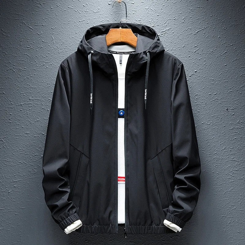 Ravik Lightweight Hooded Windbreaker Jacket