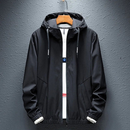 Ravik Lightweight Hooded Windbreaker Jacket